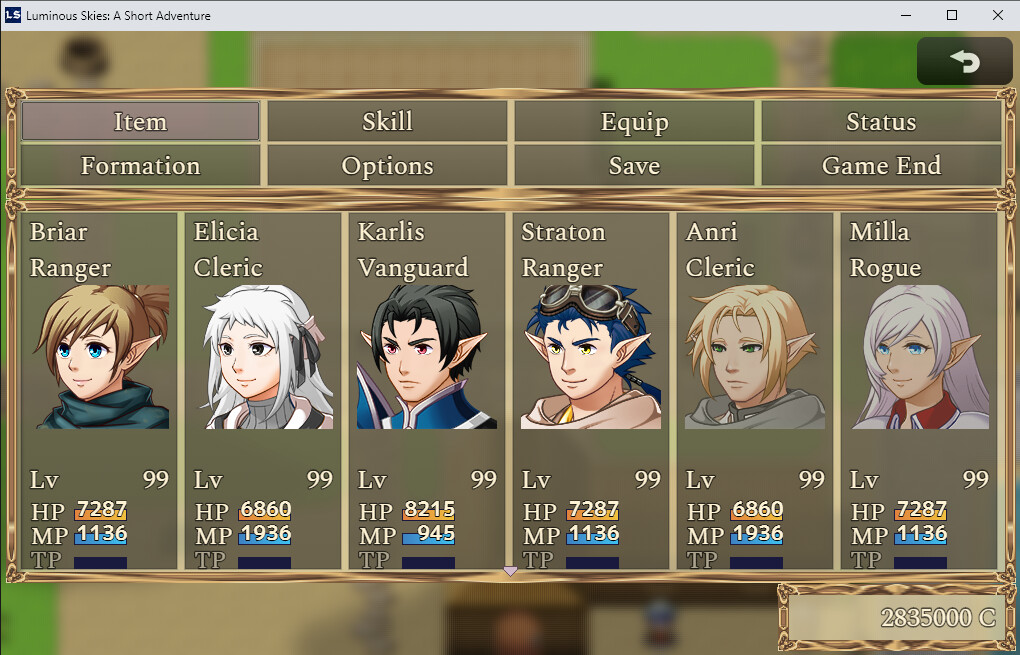 Luminous Skies: A Short Adventure DLC