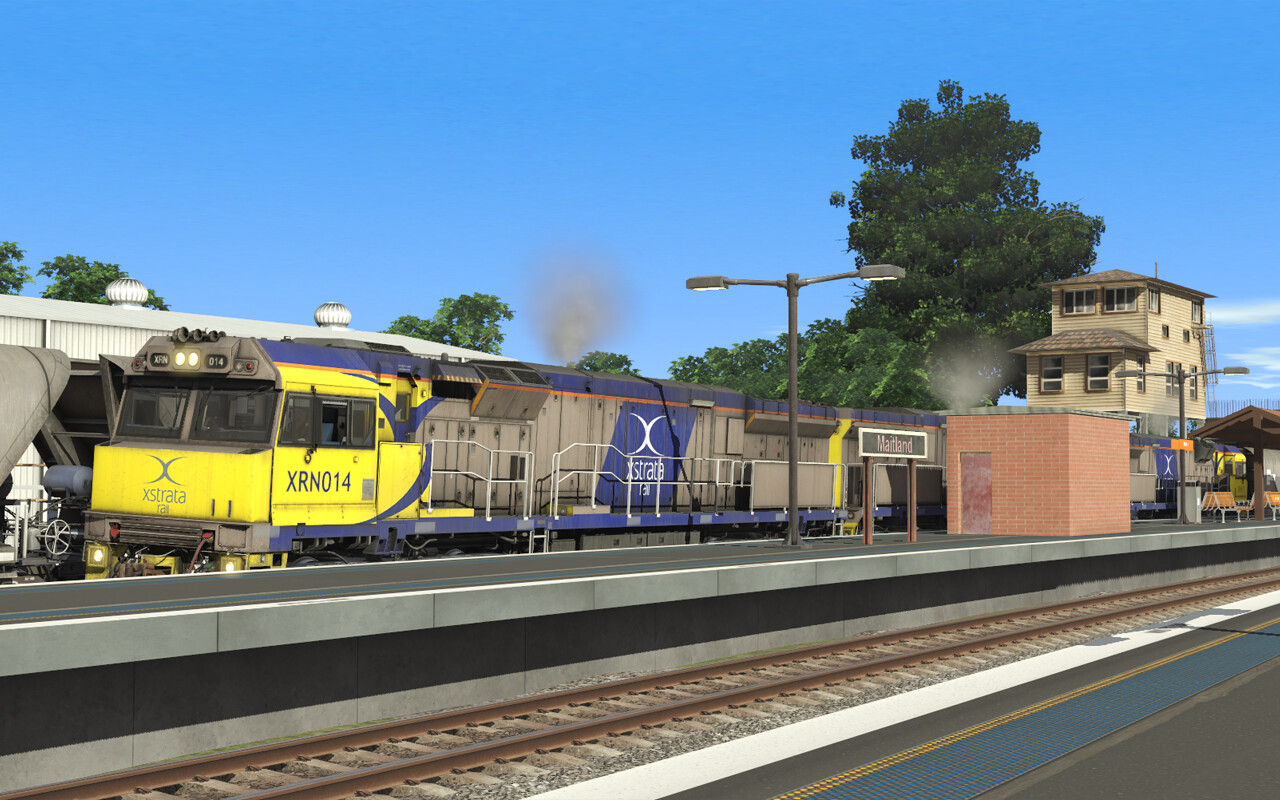 Trainz 2019 DLC - C44aci Locomotive - Xstrata/Glencore Pack