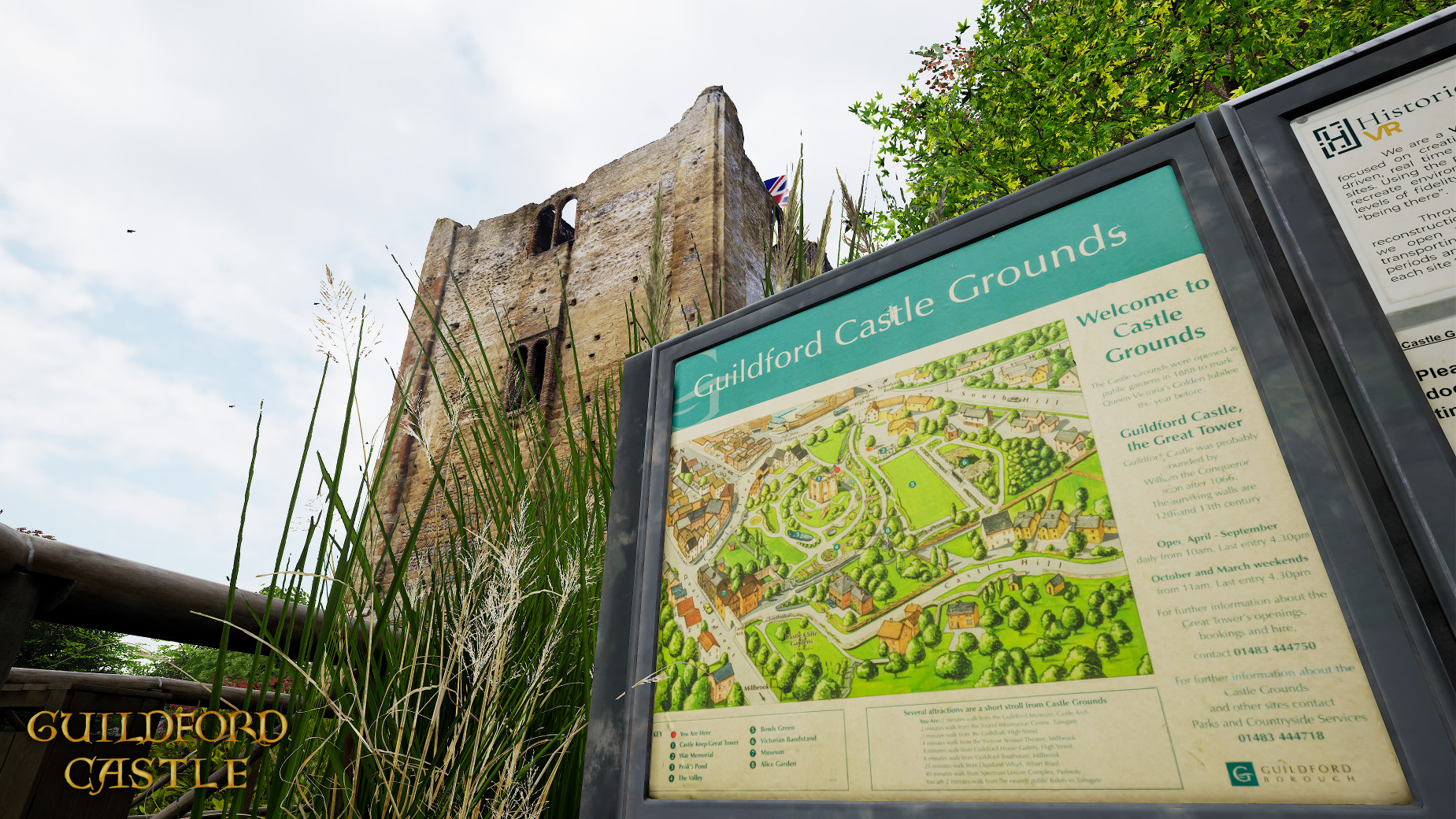 Guildford Castle VR