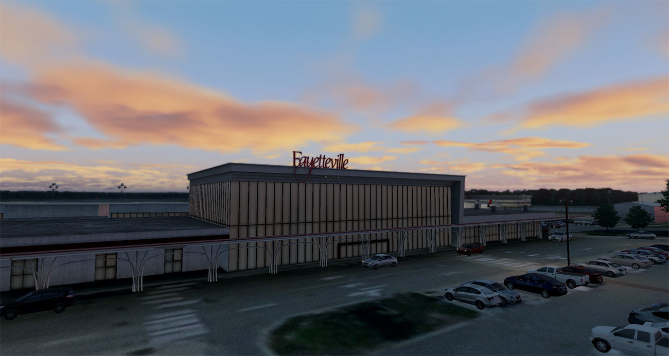 X-Plane 11 - Add-on: Verticalsim - KFAY - Fayetteville Regional Airport XP