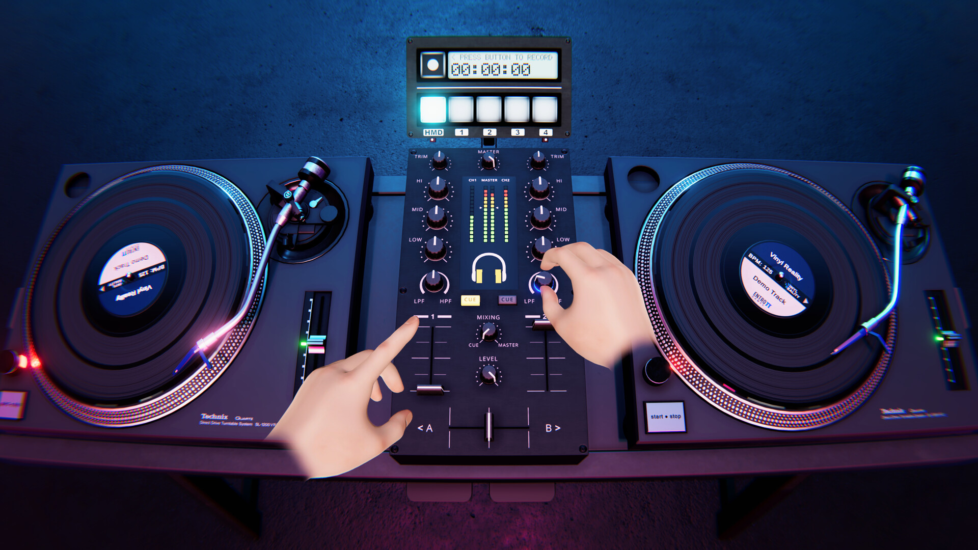 Vinyl Reality - DJ in VR