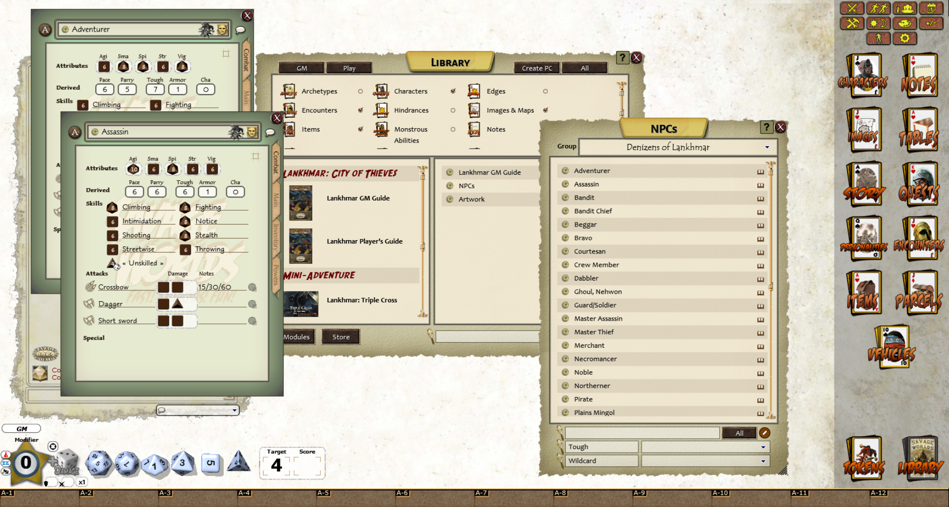Fantasy Grounds - Lankhmar: City of Thieves (Savage Worlds)