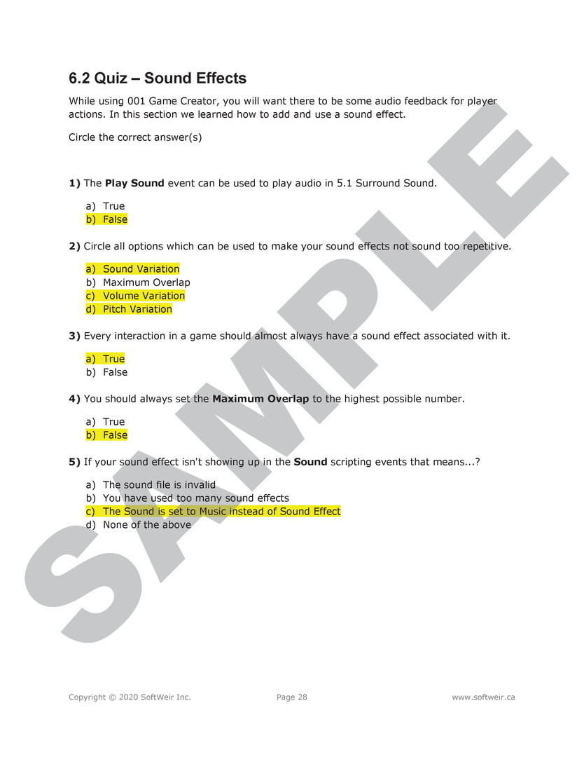 E-Book - STEM Course for 001 Game Creator: Resources