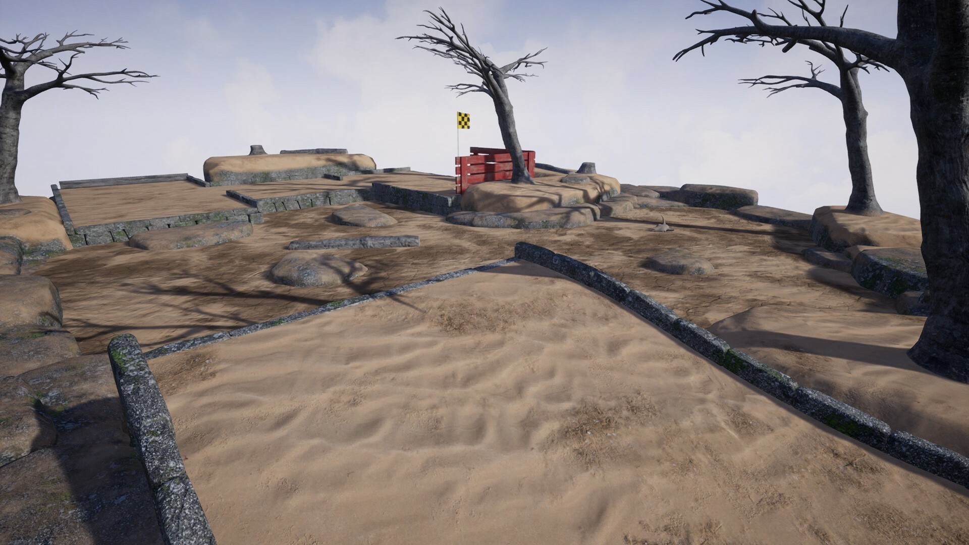 Golfing In Aether - Dustbowl