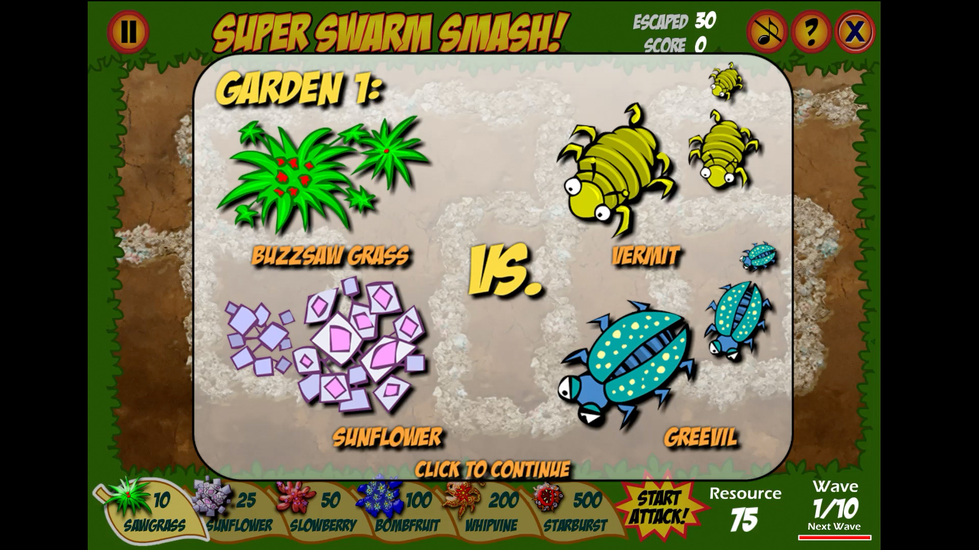 Super Swarm Smash