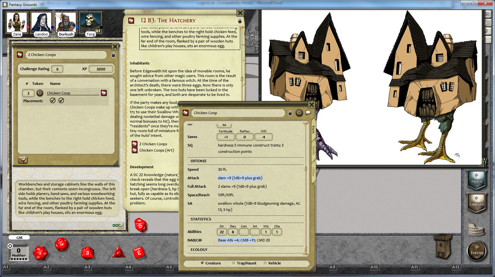 Fantasy Grounds PFRPG Compatible Adventure: B20 - For Rent, Lease or Conquest