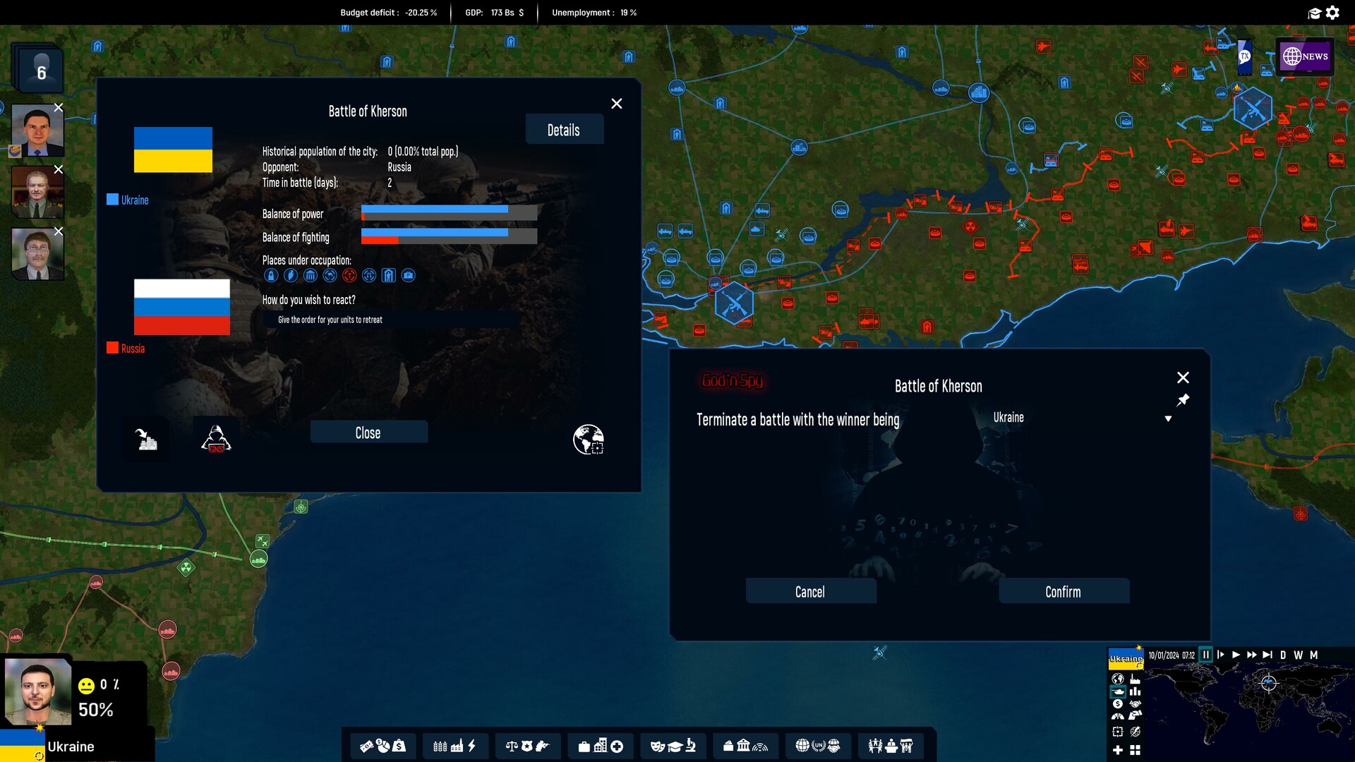 God'n Spy Add-on - Geo-Political Simulator 5