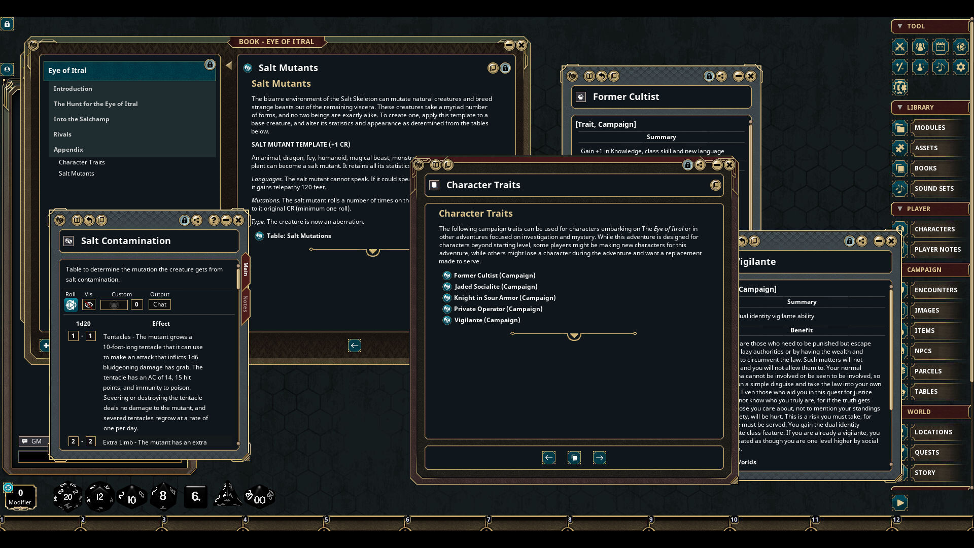 Fantasy Grounds - Eye of Itral
