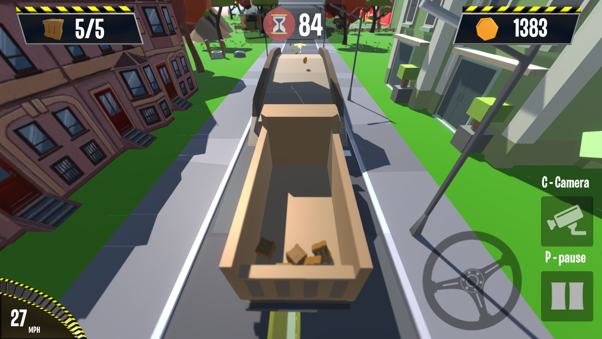 Cargo Transportation: Low Poly