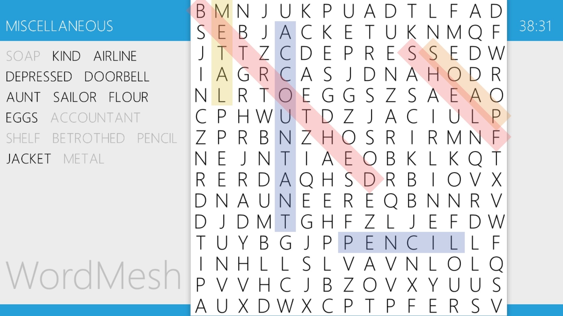 Word Mesh