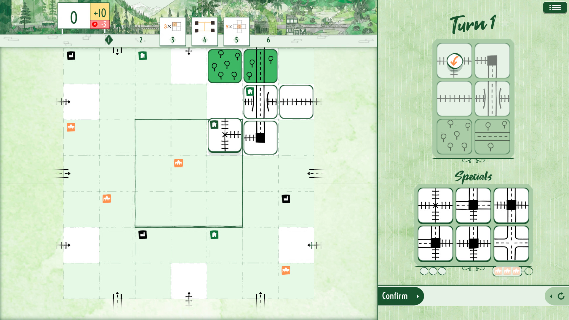 Railroad Ink Challenge – Forest