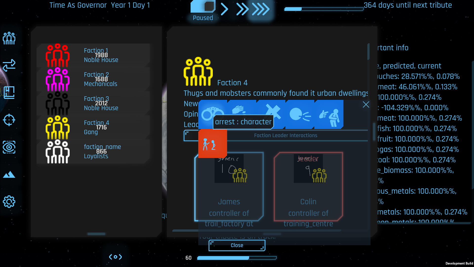 Planetary Governor
