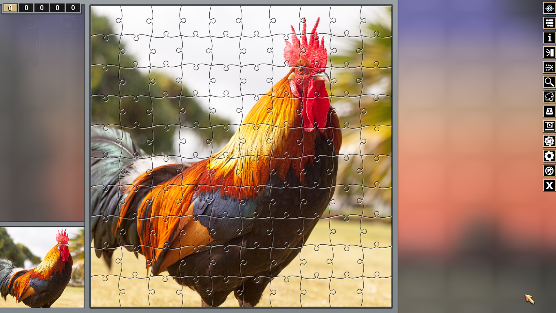 Pixel Puzzles Traditional Jigsaws Pack: Colorful Animals