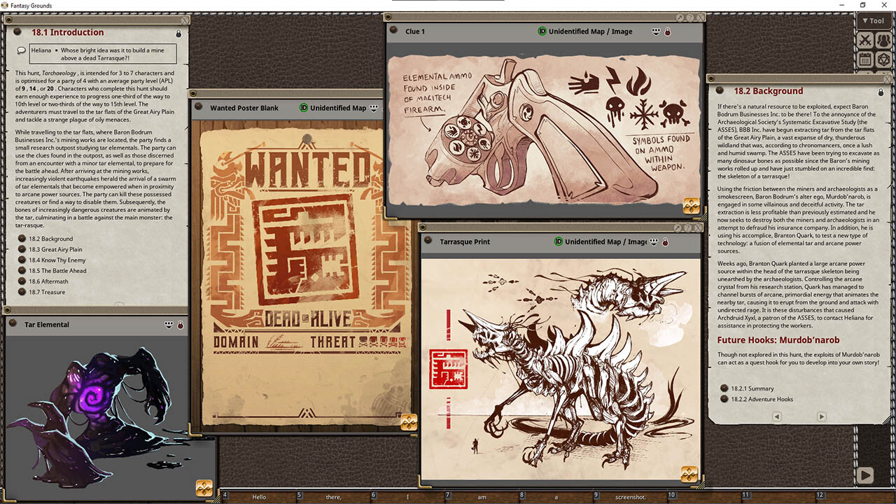 Fantasy Grounds - Heliana's Guide to Monster Hunting