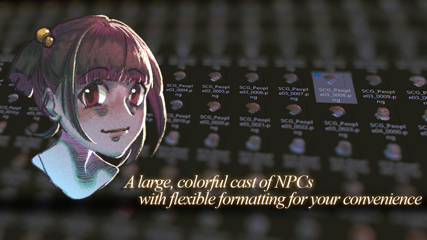 RPG Maker VX Ace - Seraph Circle Pixel Portraits 1