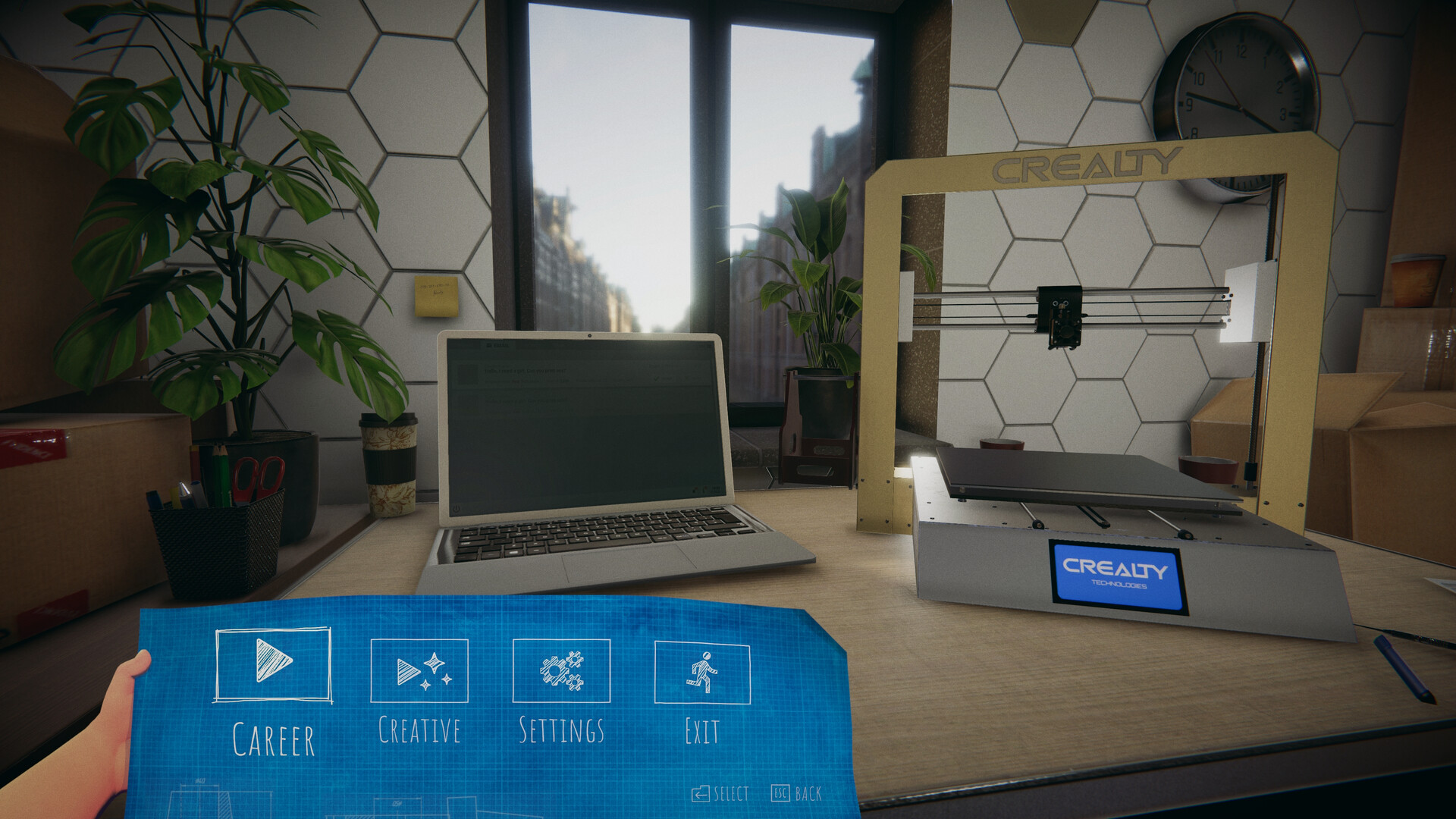 3D PrintMaster Simulator Printer