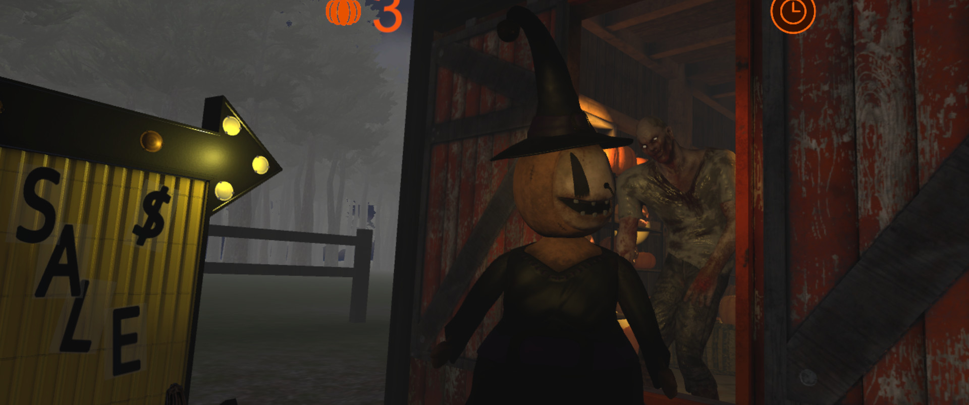 Halloween Pumpkin Smasher VR