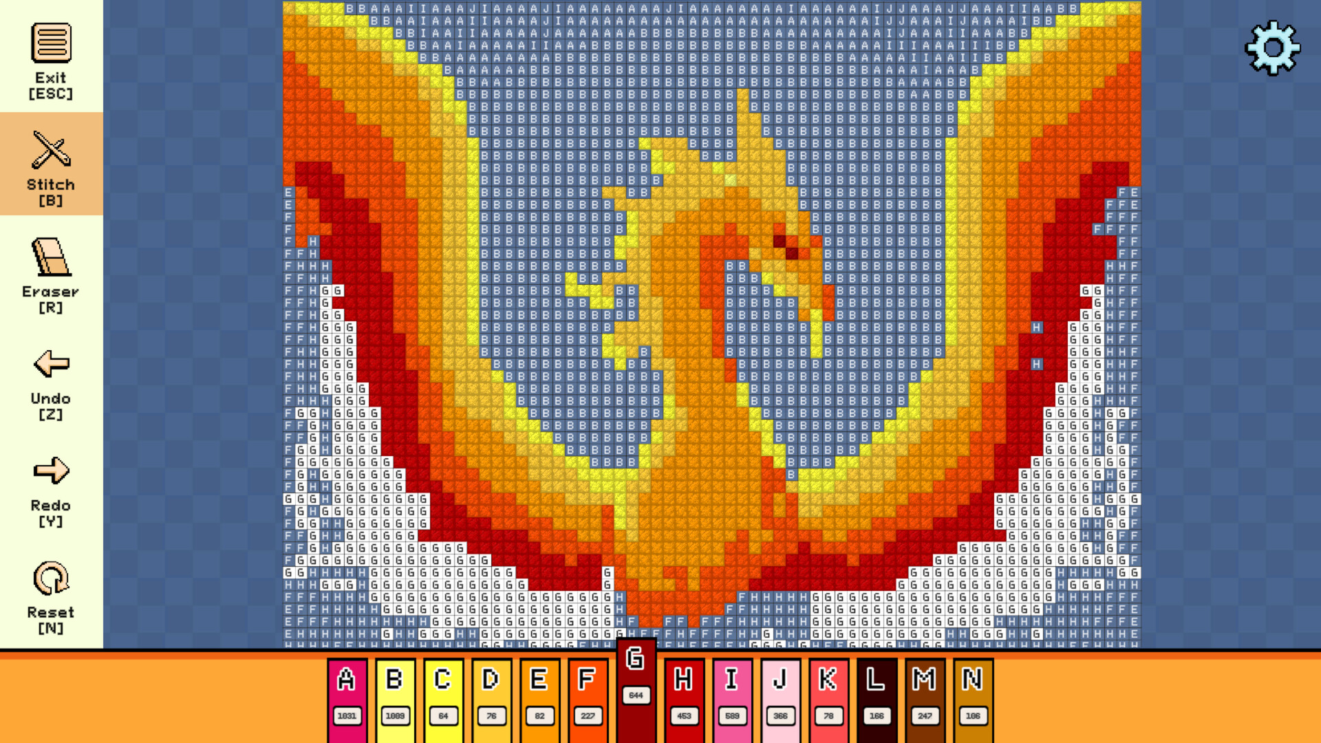 Pixel Cross Stitch - Mythical Monsters Pack