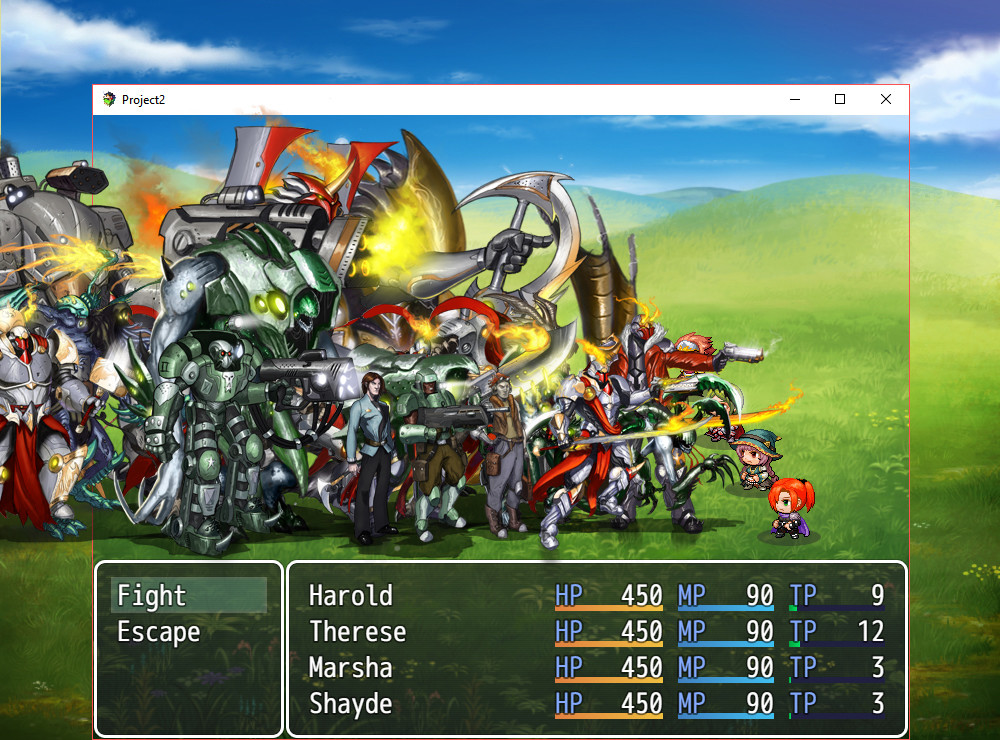RPG Maker MZ - Sci-Fi Battlers 2