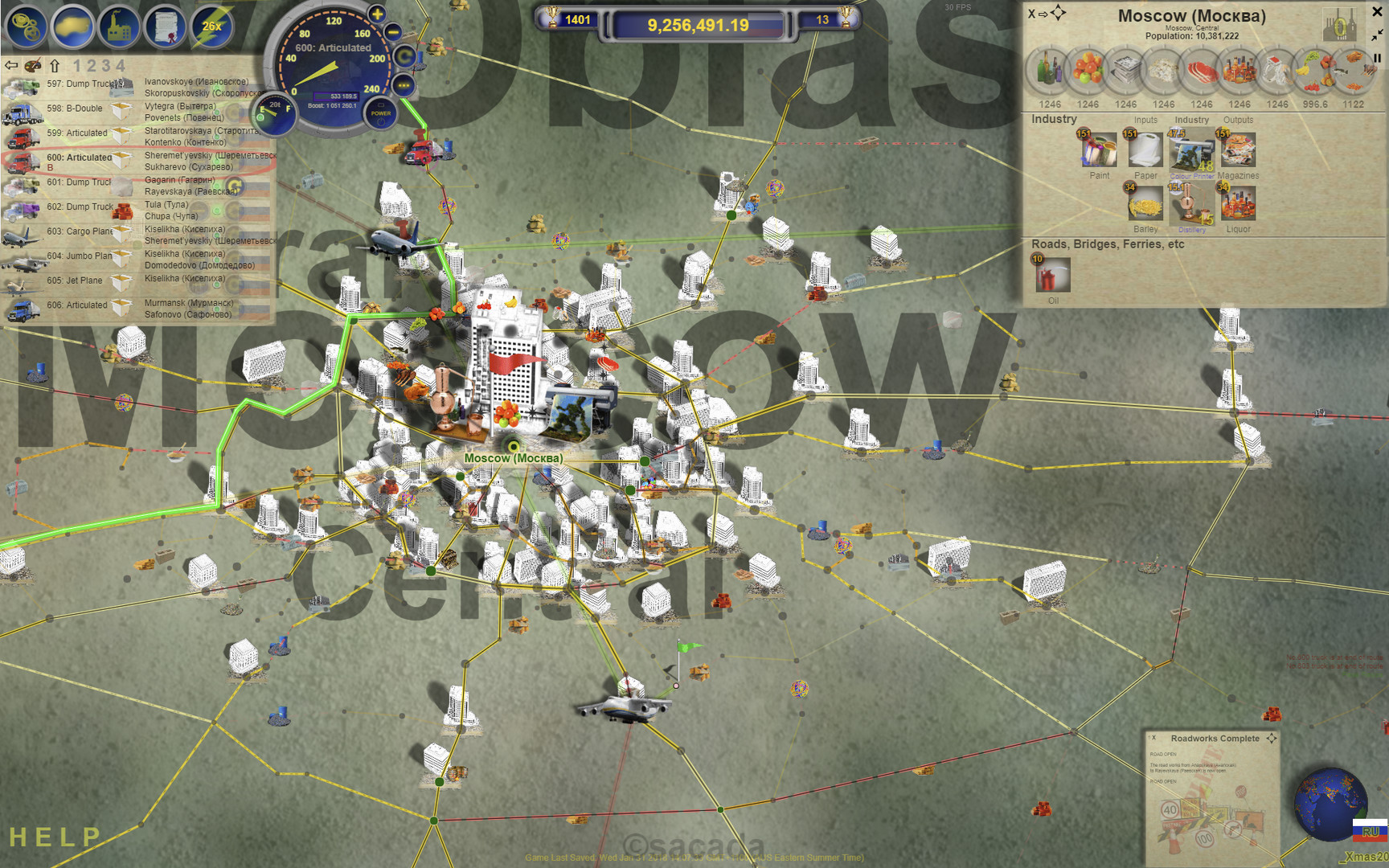 LOGistICAL: Russia