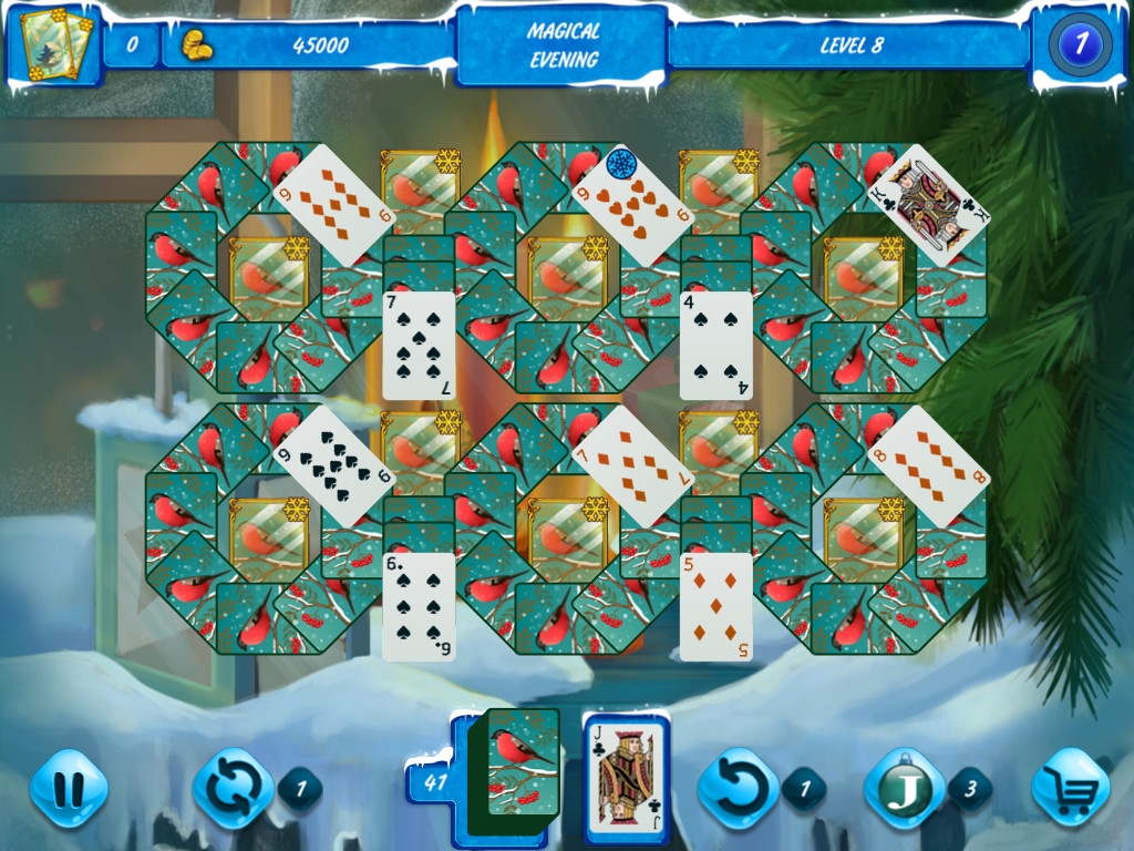 Solitaire Jack Frost Winter Adventures 3