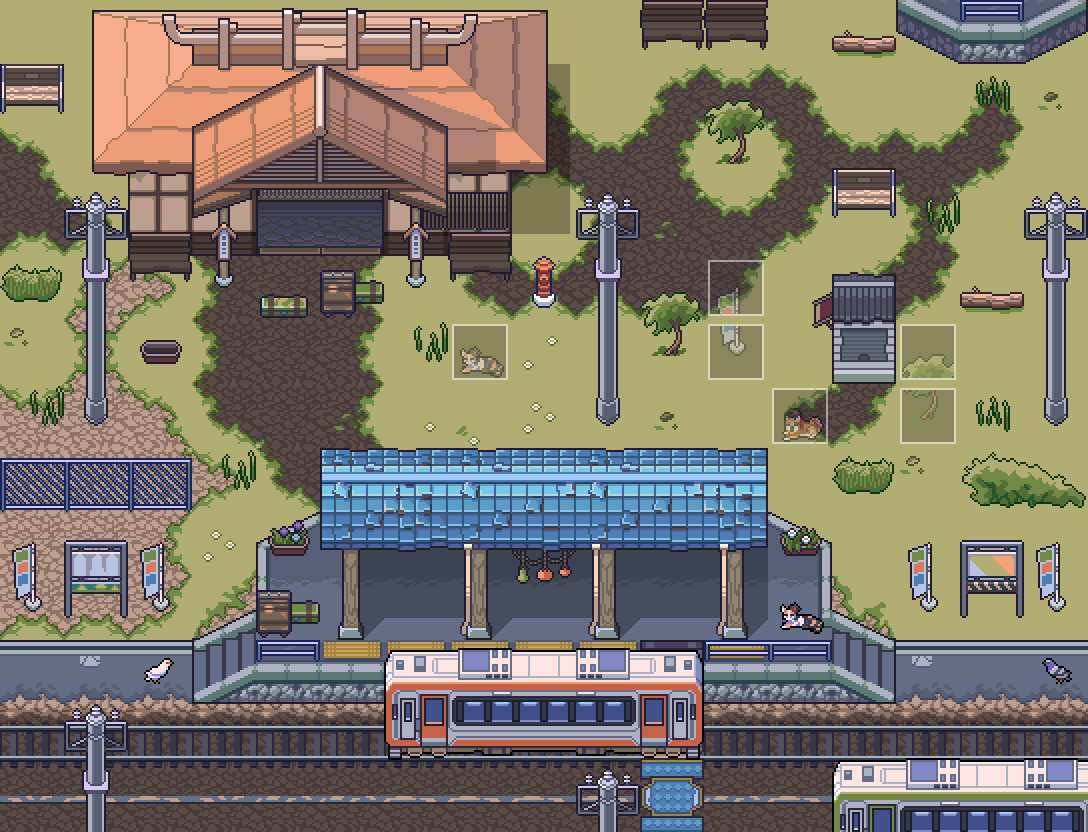 RPG Maker VX Ace - Train Station Asset Pack
