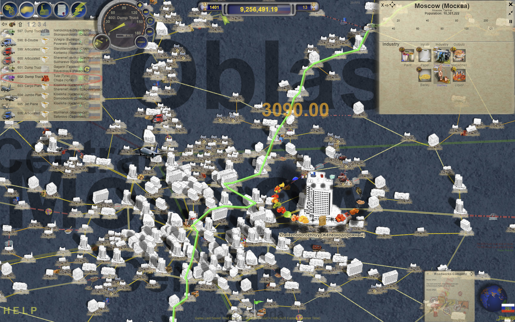 LOGistICAL: Russia