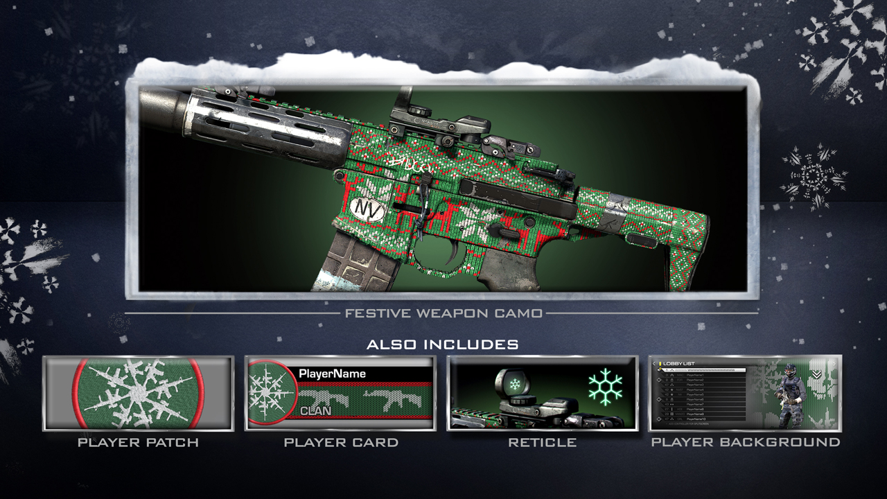 Call of Duty®: Ghosts - Festive Personalization Pack