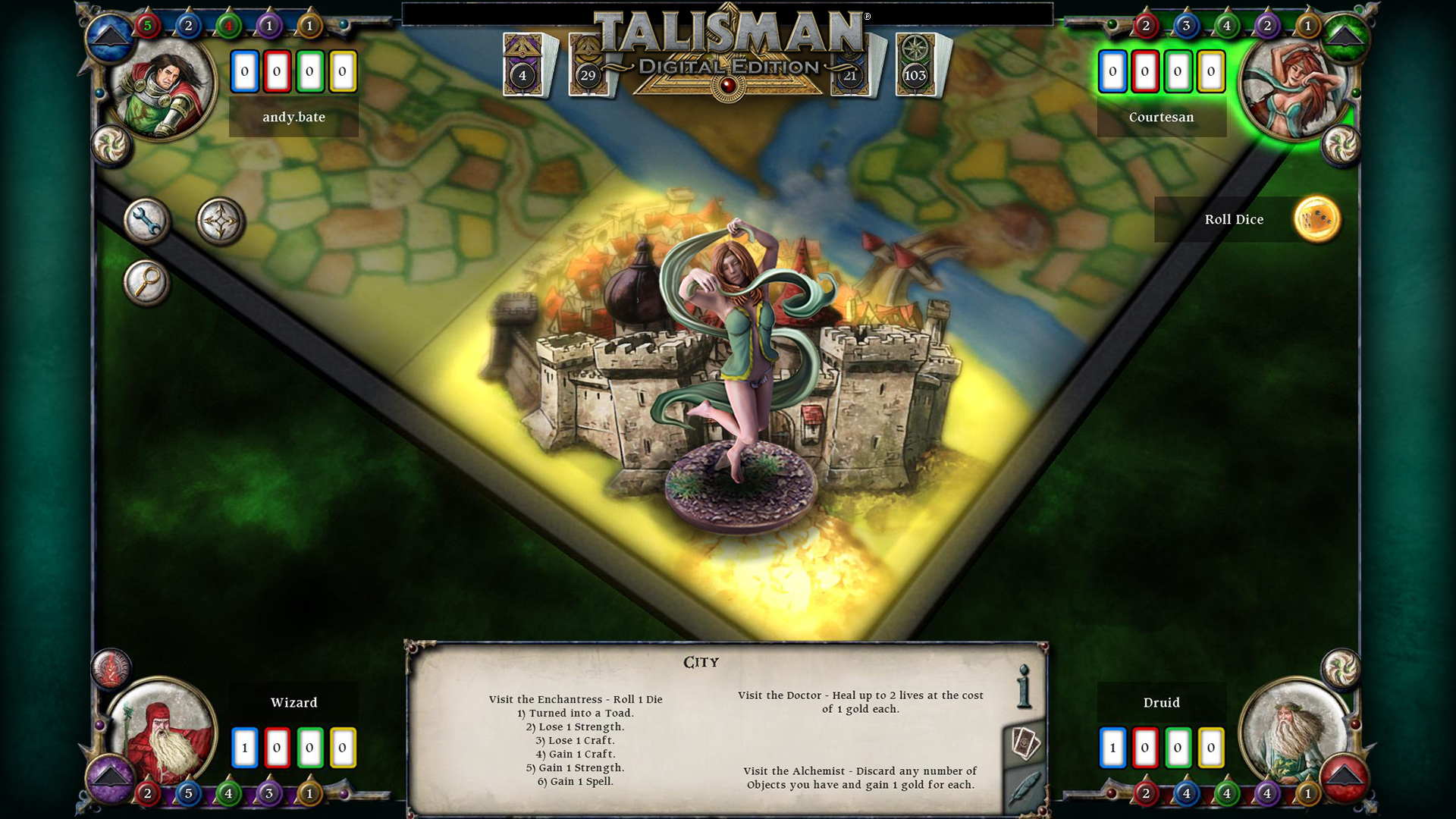 Talisman Character - Courtesan