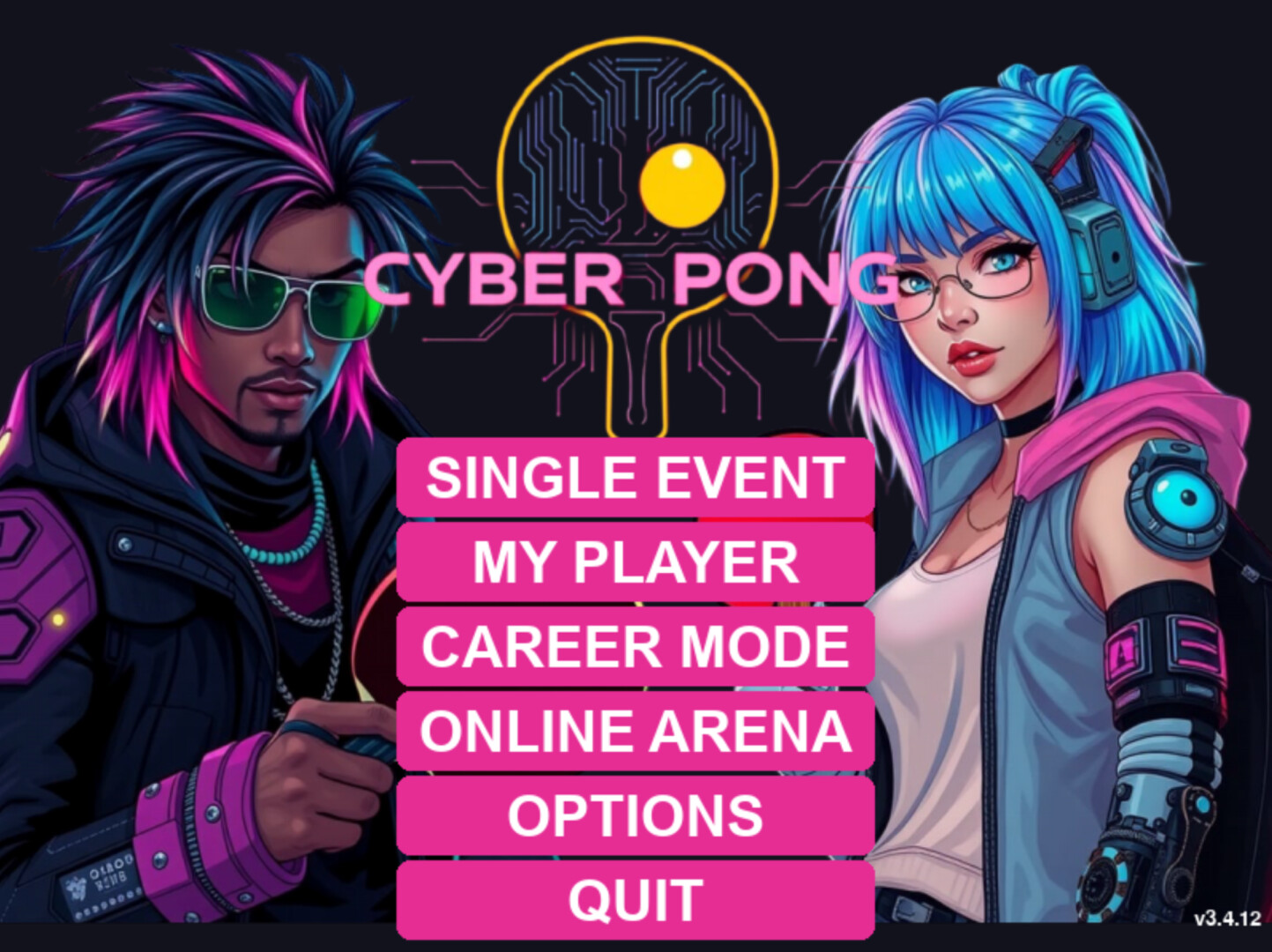 CyberPong AI