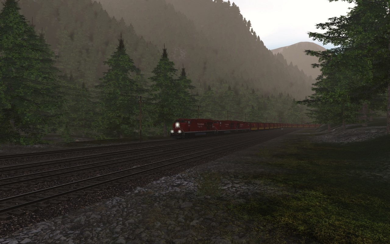 Trainz 2019 DLC - Canadian Rocky Mountains Viktor Lake to Ross Peak and Glacier