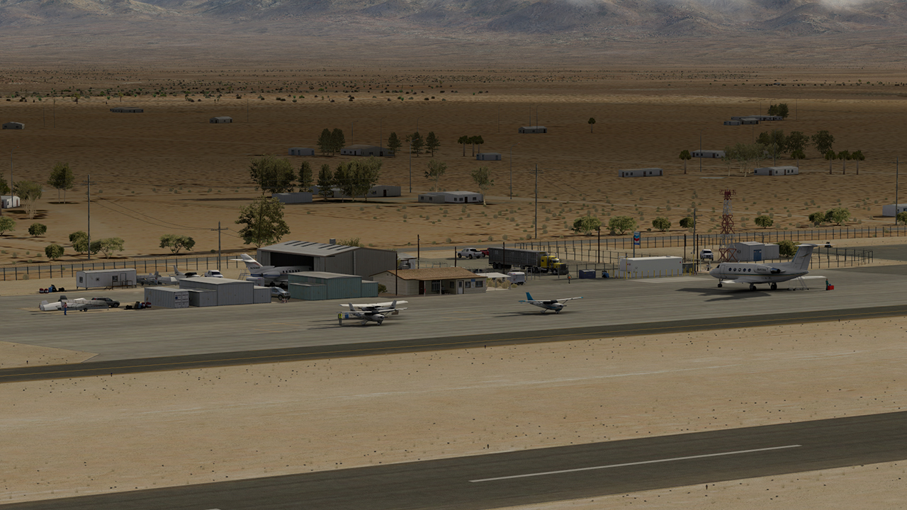 X-Plane 11 - Add-on: Aerosoft - KTNP - Airport Twentynine Palms
