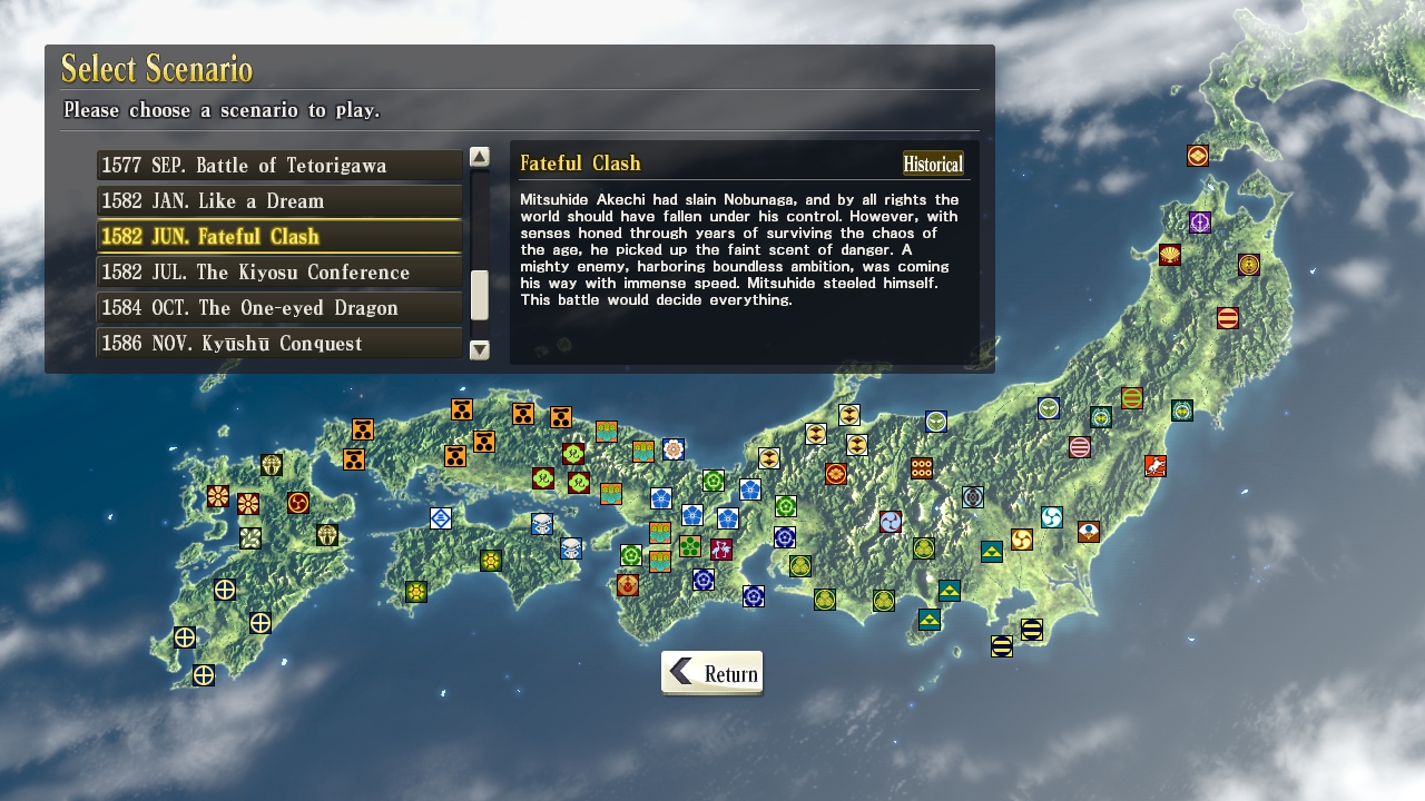 NOBUNAGA'S AMBITION: SoI - Scenario 4 