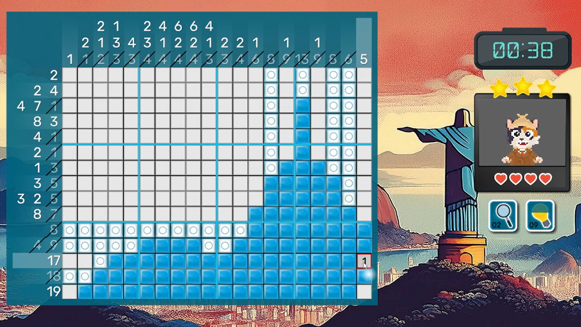 SherloCAT Nonogram Rio