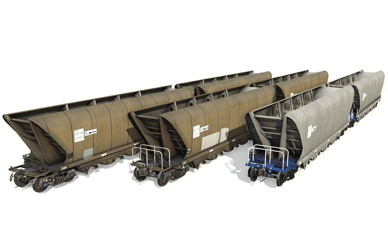 Trainz Plus DLC - NSW Bradken 120T Coal Hopper Mega Pack