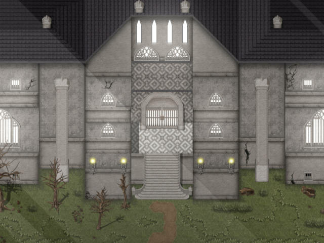 RPG Maker MZ - KR Gothic Prison Tileset