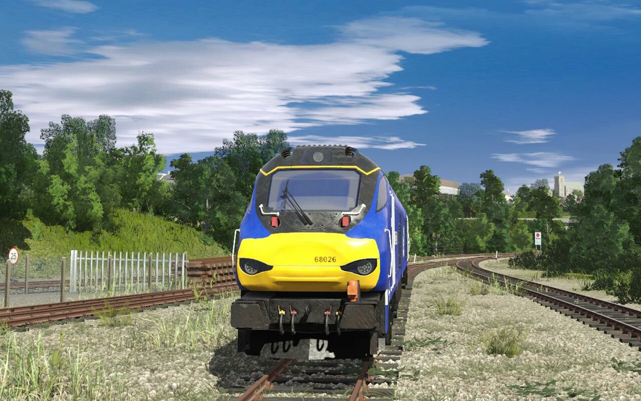 Trainz 2019 DLC - Pro Train: Class 68 DRS Blue