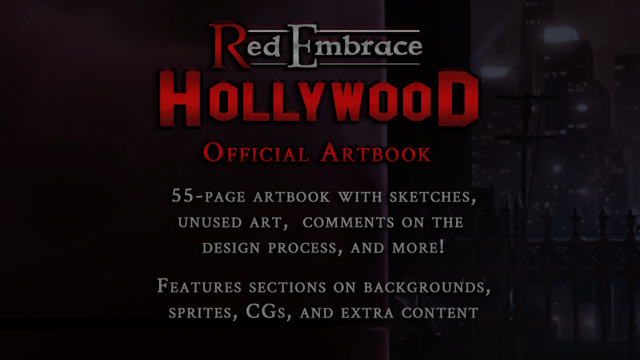 Red Embrace: Hollywood - Artbook