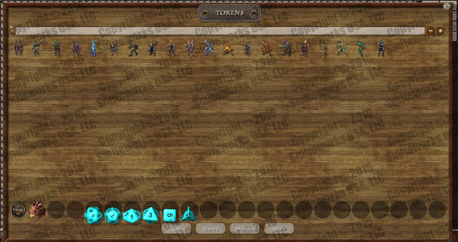 Fantasy Grounds - New Gods of Mankind - Anointed: Token Pack - Elder Races of Naalrinnon
