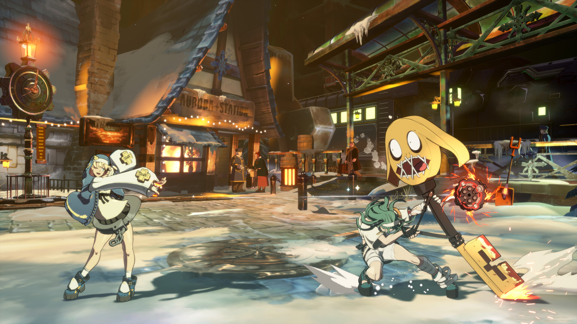 GGST Additional Battle Stage 6 - Amber Fest with Kind Neighbors
