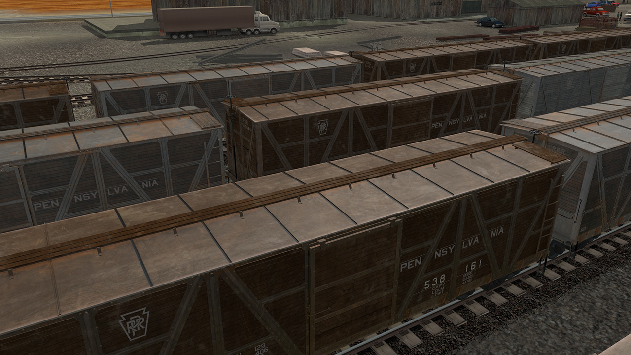 Trainz 2019 DLC - PRR X23 Boxcar