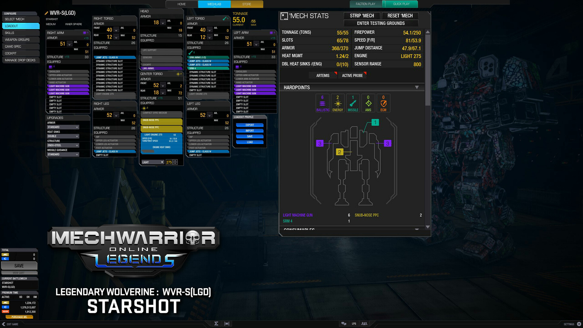 MechWarrior Online™ -  Starshot Legendary Mech Pack