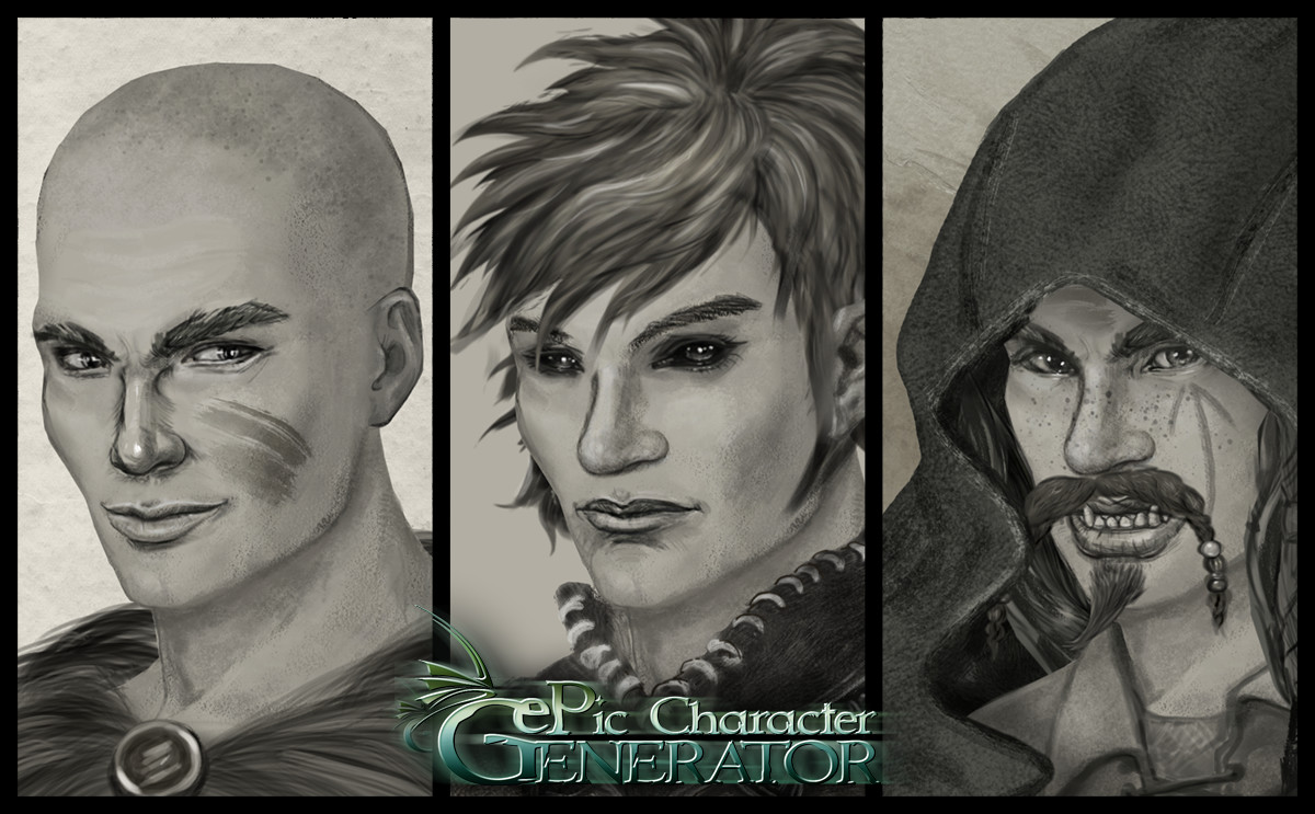 ePic Character Generator - Season #3: Portrait Male