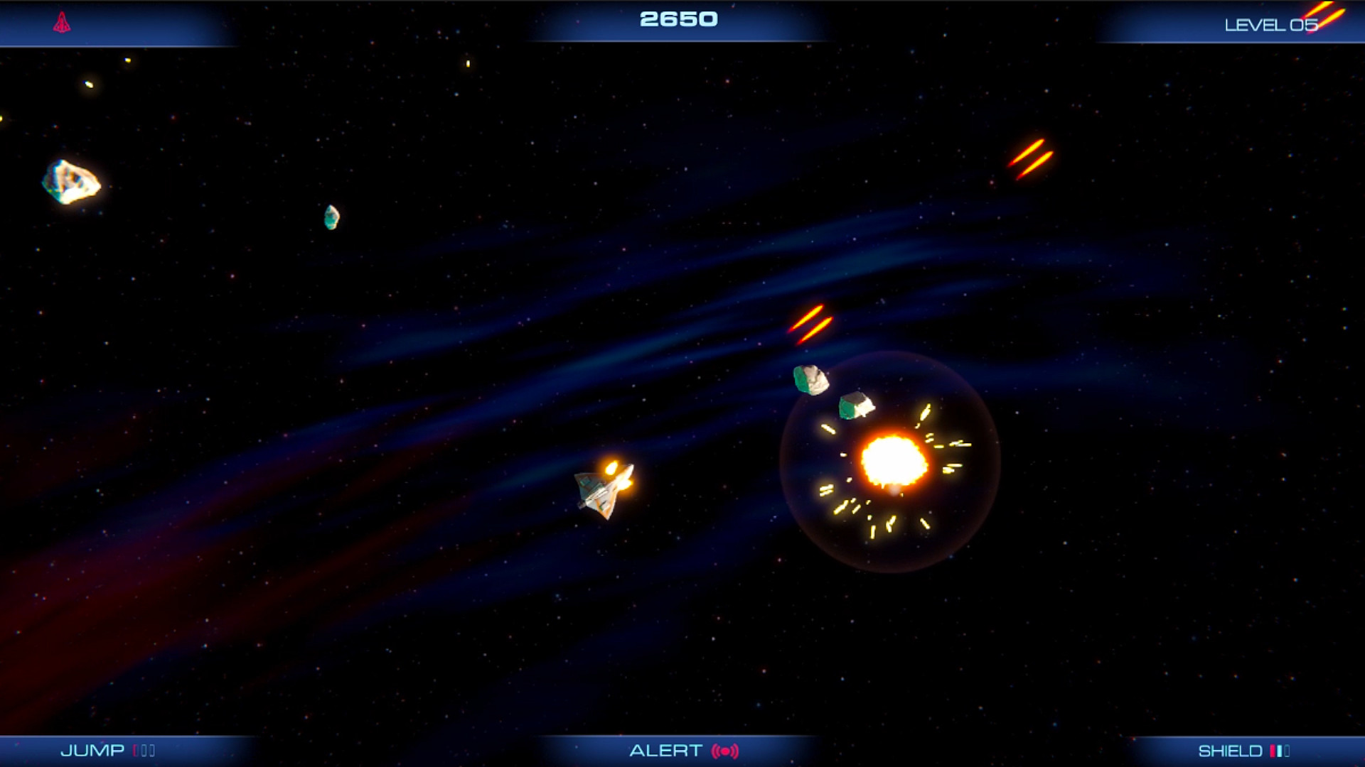 Battle Star Asteroids