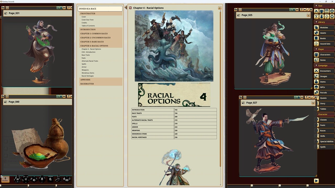 Fantasy Grounds - Pathfinder RPG - Campaign Setting: Inner Sea Races