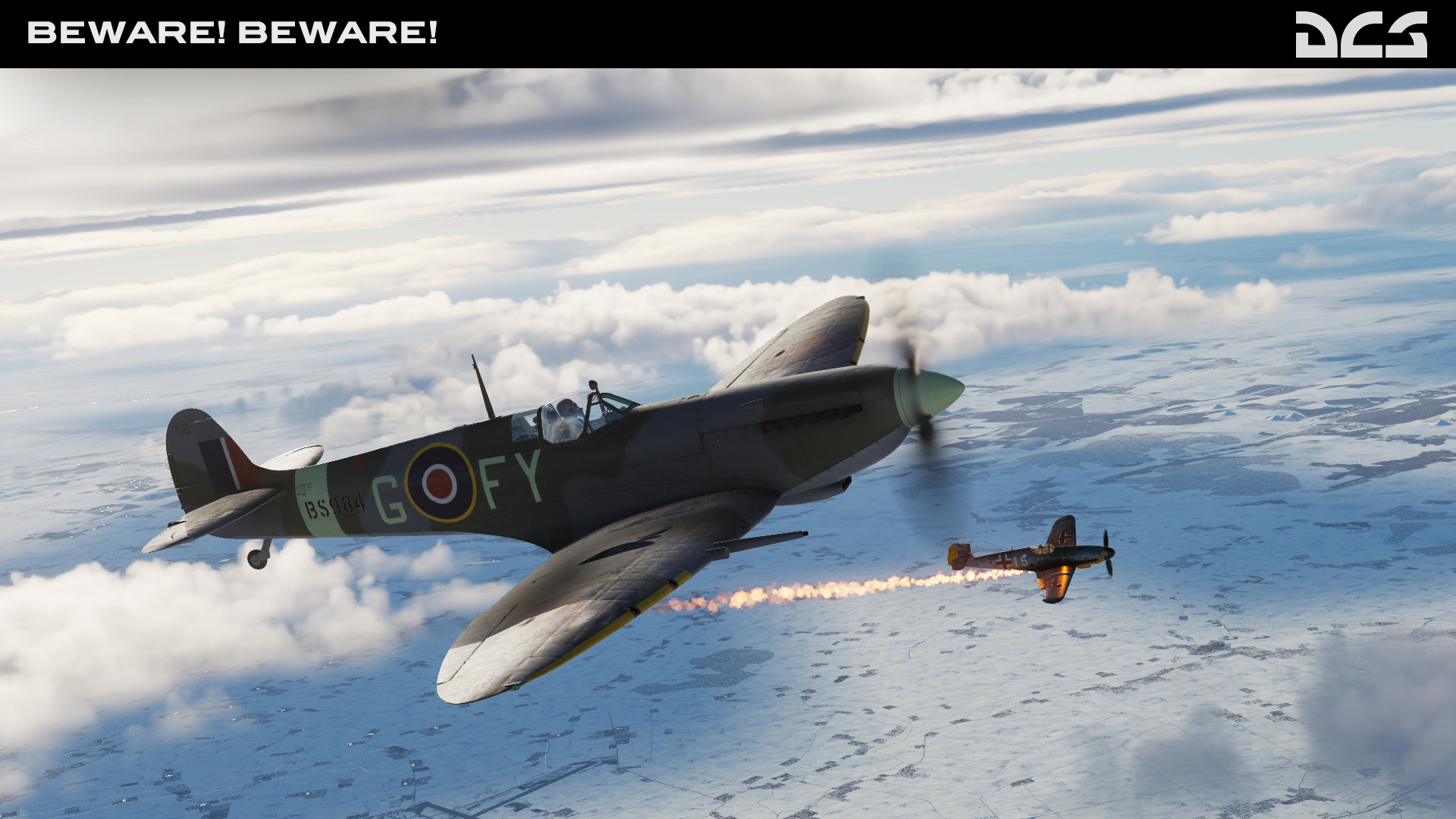 DCS: Spitfire Beware! Beware! Campaign