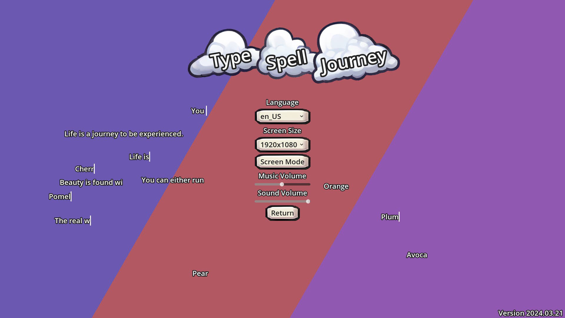TypeSpell Journey