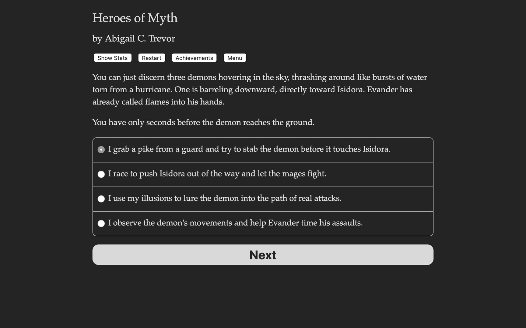 Heroes of Myth Demo