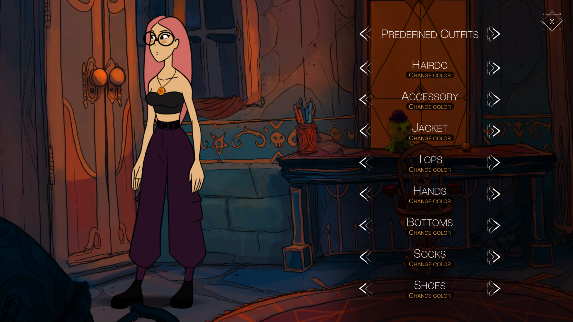 Near-Mage - Clothes & Hair Pack