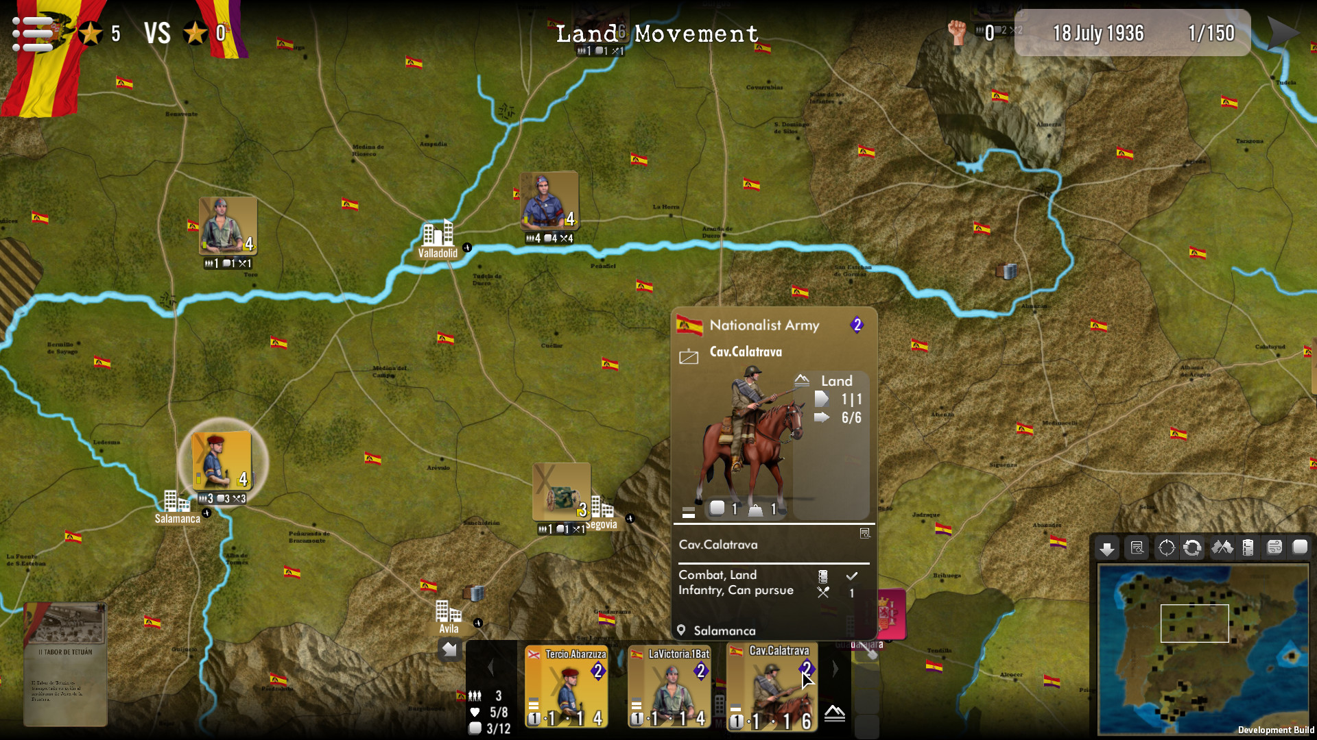 SGS Spain at War